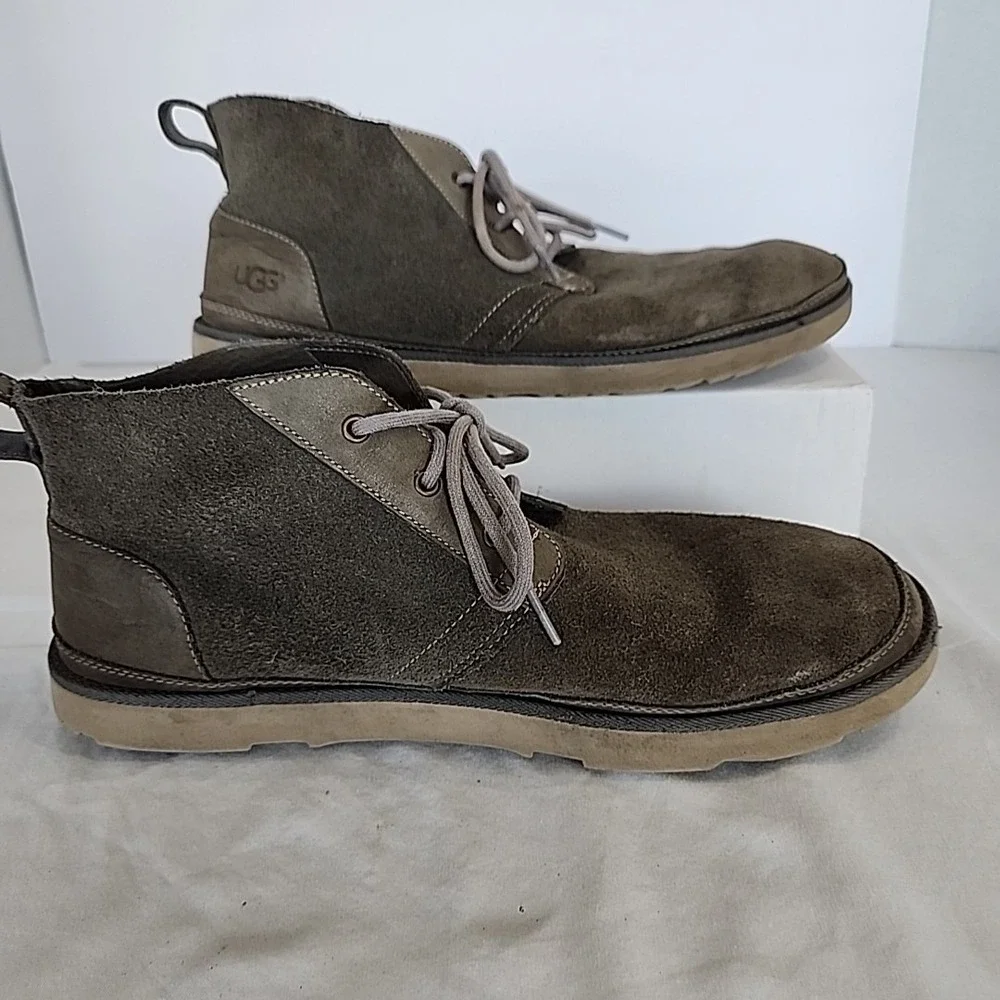 UGG Neumal‎ Grey Suede High Top Men's 15